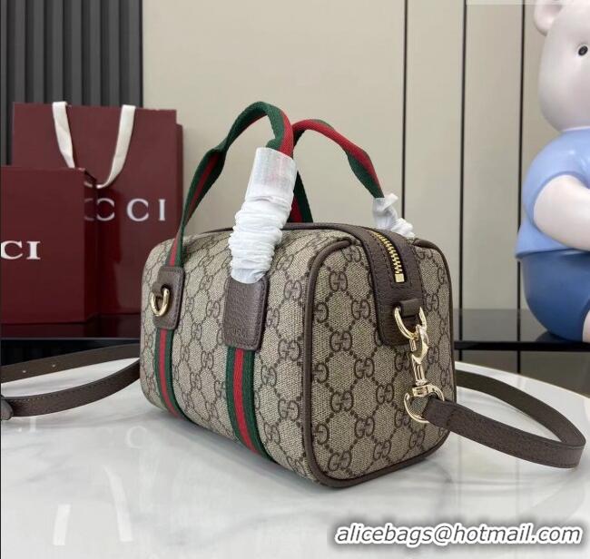 Affordable Price Gucci Mini GG Canvas handbag 859975 Beige/Brown 2025