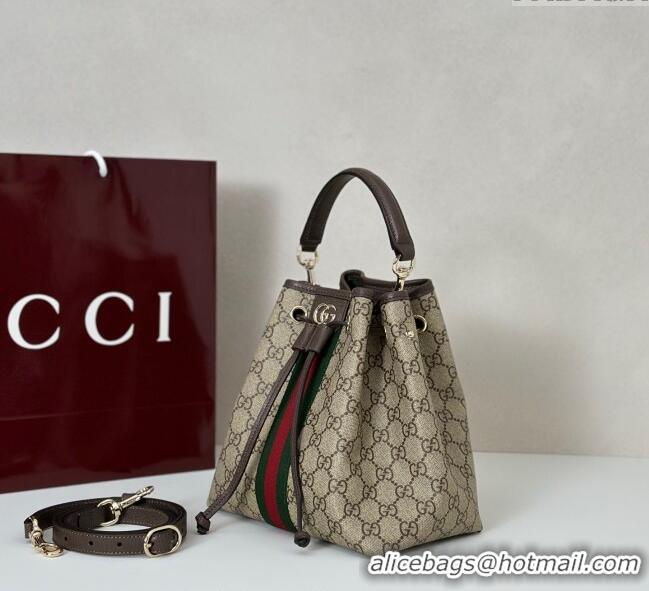 Famous Brand Gucci Ophidia GG Canvas Small Bucket Bag 841313 2025