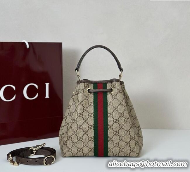 Famous Brand Gucci Ophidia GG Canvas Small Bucket Bag 841313 2025