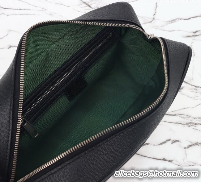Best Quality Gucci Mens Ophidia Leather medium messenger crossbody bag 834468 Black 2025
