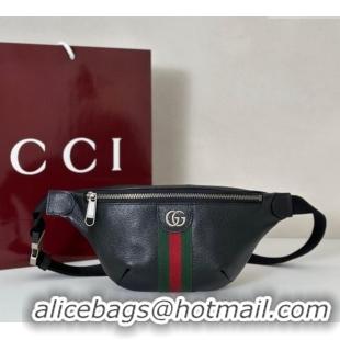 Best Price Gucci Ophidia Leather Small Belt Bag 839106 Black 2025