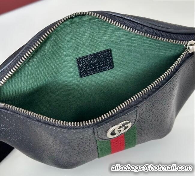Best Price Gucci Ophidia Leather Small Belt Bag 839106 Black 2025