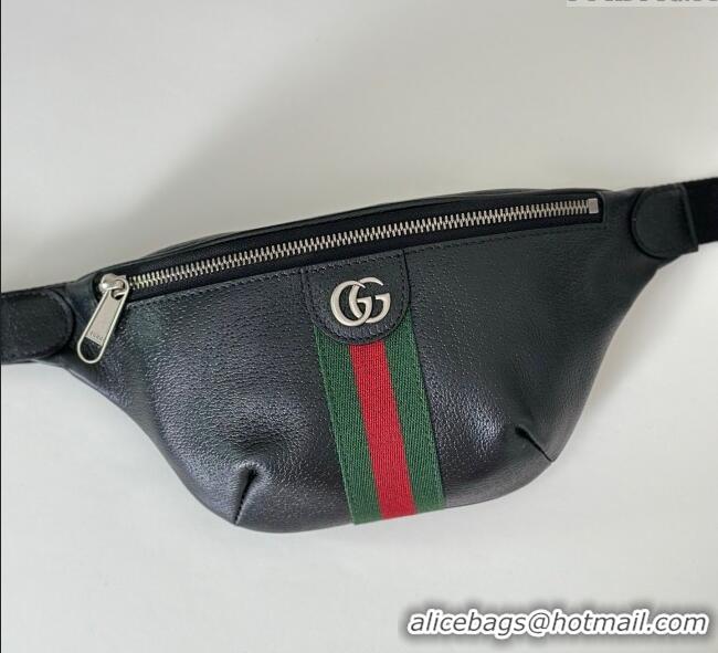 Best Price Gucci Ophidia Leather Small Belt Bag 839106 Black 2025