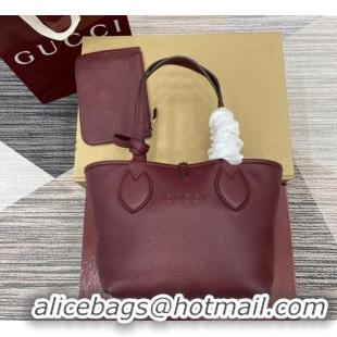Trendy Design Gucci Totissima small reversible tote bag 839124 Ancora Red 2025