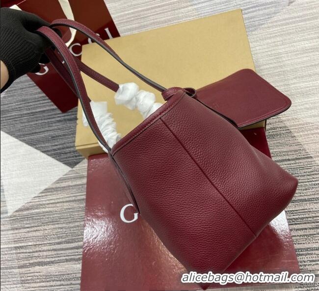 Trendy Design Gucci Totissima small reversible tote bag 839124 Ancora Red 2025