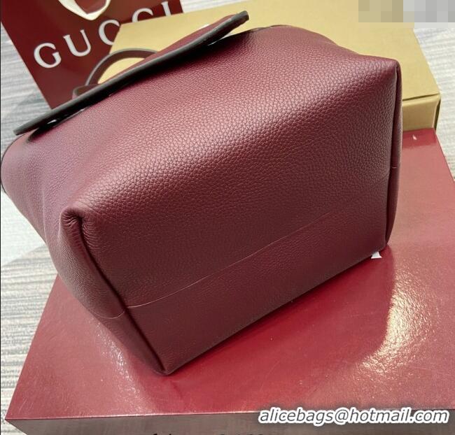 Trendy Design Gucci Totissima small reversible tote bag 839124 Ancora Red 2025