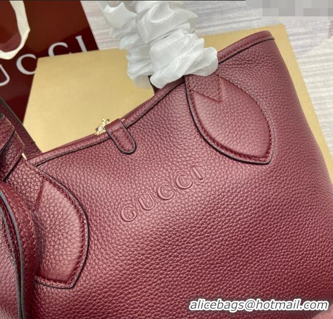 Trendy Design Gucci Totissima small reversible tote bag 839124 Ancora Red 2025