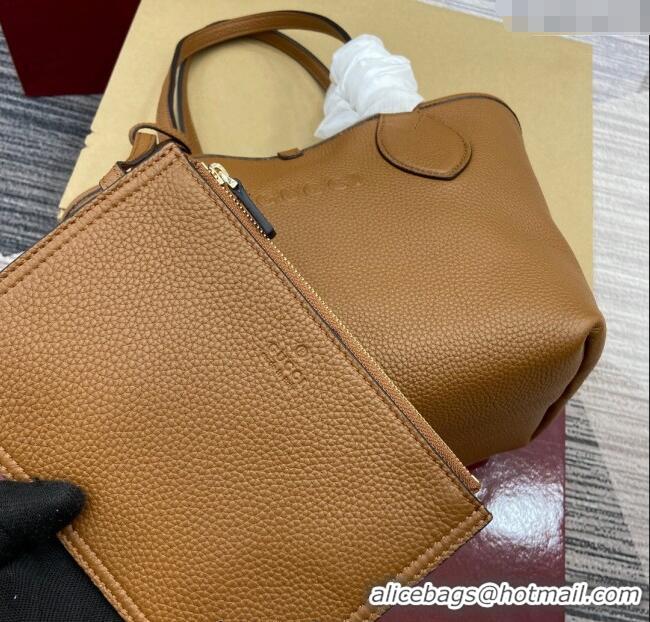 Inexpensive Gucci Totissima small reversible tote bag ‎839124 Brown 2025