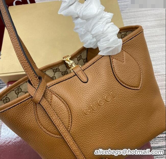 Inexpensive Gucci Totissima small reversible tote bag ‎839124 Brown 2025