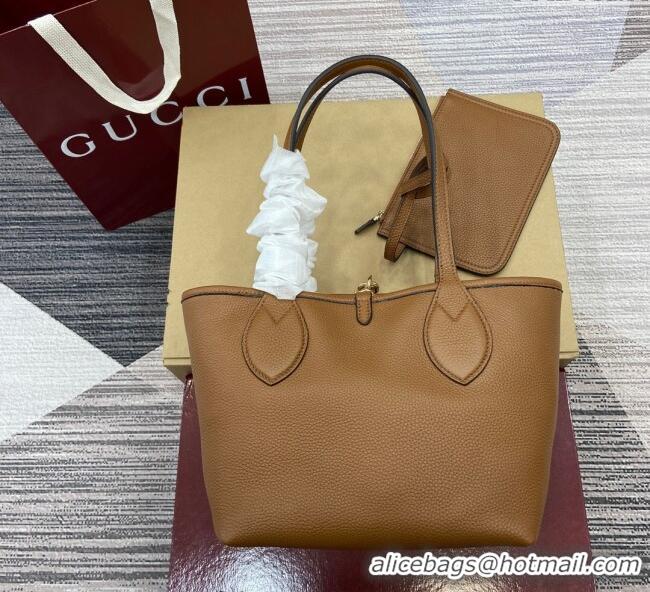 Inexpensive Gucci Totissima small reversible tote bag ‎839124 Brown 2025