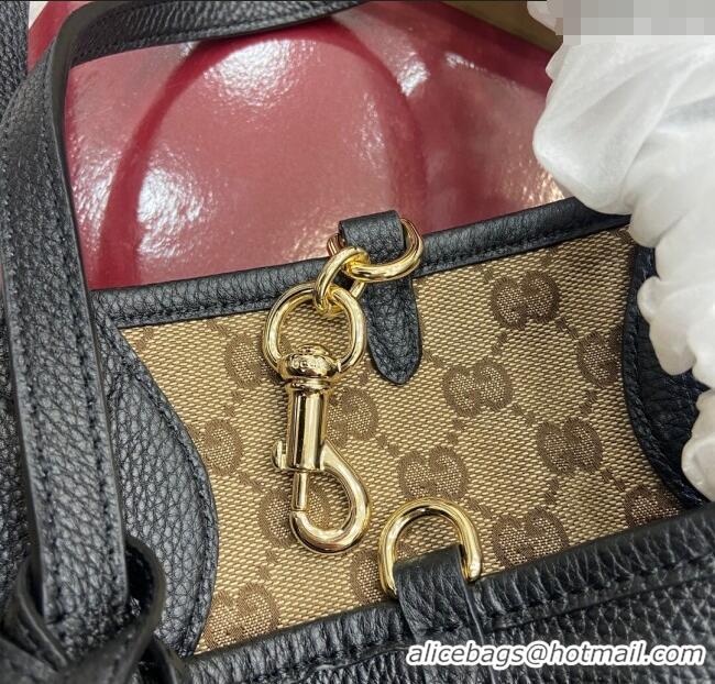 Trendy Design Gucci Totissima small reversible tote bag 839124 Black 2025