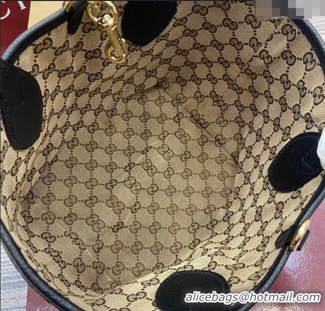 Trendy Design Gucci Totissima small reversible tote bag 839124 Black 2025