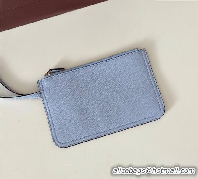 Famous Brand Gucci Totissima small reversible tote bag 839124 Light Blue 2025