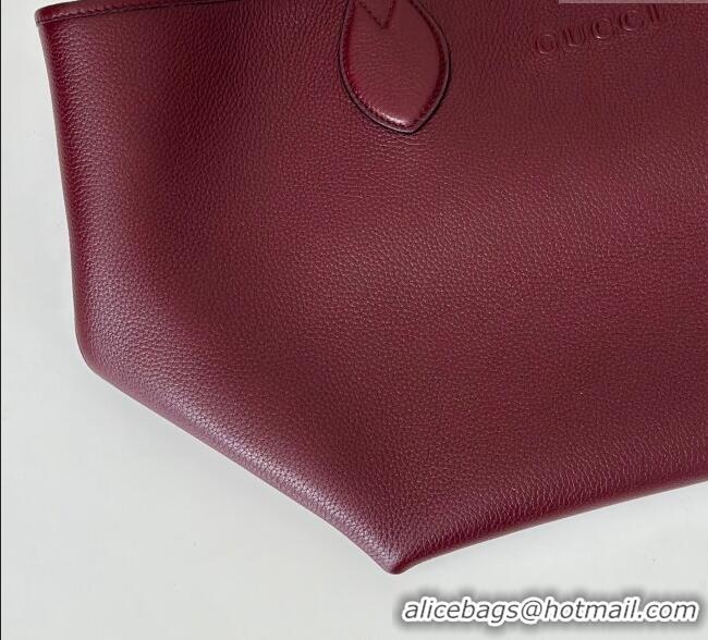Good Taste Gucci Totissima Large reversible tote bag 839112 Ancora Red 2025