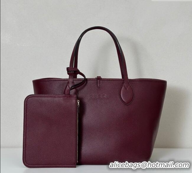Good Taste Gucci Totissima Large reversible tote bag 839112 Ancora Red 2025