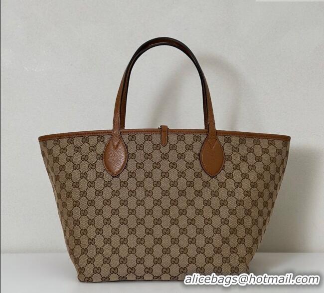Well Crafted Gucci Totissima Large reversible tote bag 839112 Brown 2025