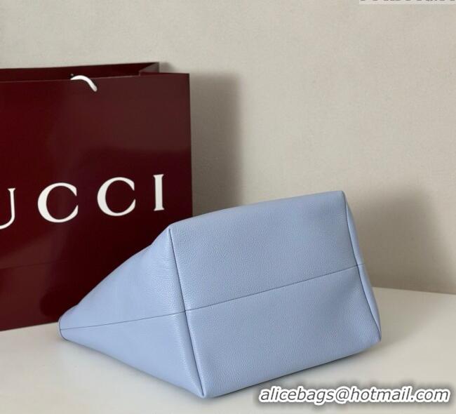 Top Grade Gucci Totissima Large reversible tote bag 839112 Light Blue 2025