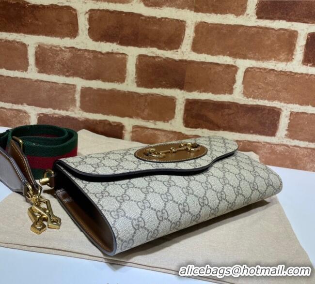 Promotional Gucci Horsebit 1955 GG Canvas Shoulder Bag 677286 2025