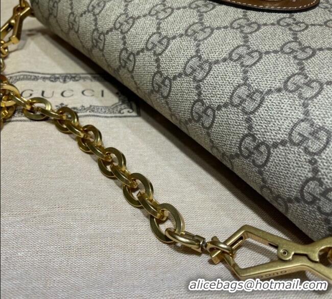 Promotional Gucci Horsebit 1955 GG Canvas Shoulder Bag 677286 2025