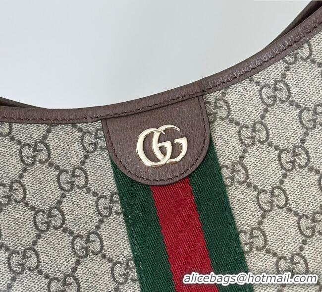 Promotional Gucci Ophidia GG Canvas small shoulder bag 836872 Brown 2025