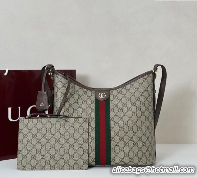 Super Quality Gucci Ophidia GG Canvas large shoulder bag 836871 Brown 2025