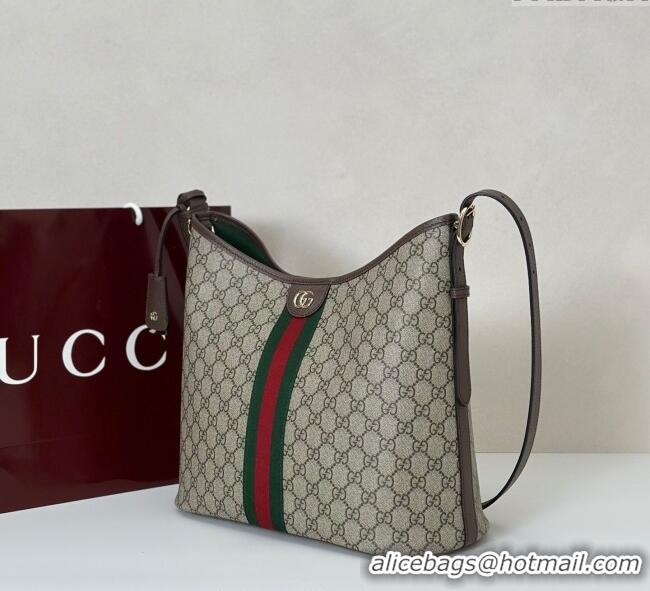 Super Quality Gucci Ophidia GG Canvas large shoulder bag 836871 Brown 2025