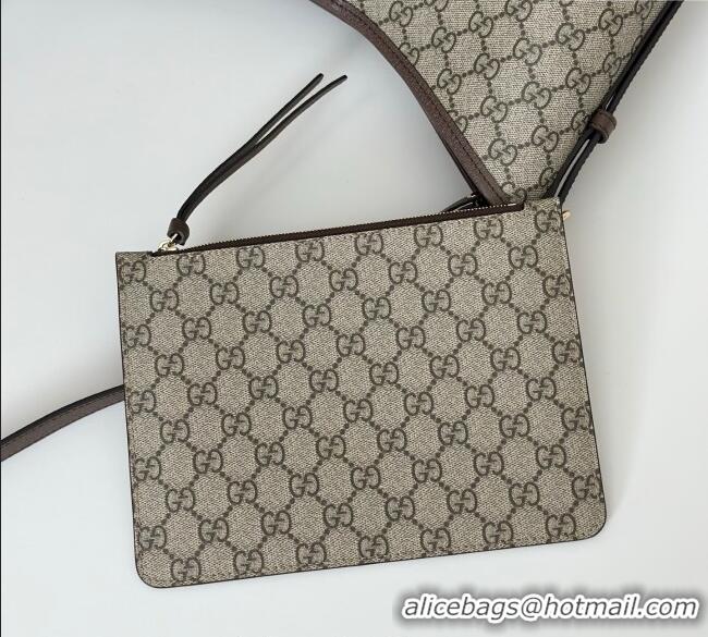 Super Quality Gucci Ophidia GG Canvas large shoulder bag 836871 Brown 2025