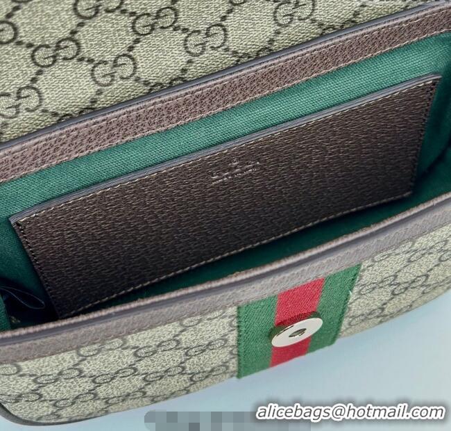 Famous Brand Gucci Ophidia GG Canvas small top handle bag 836843 Brown 2025
