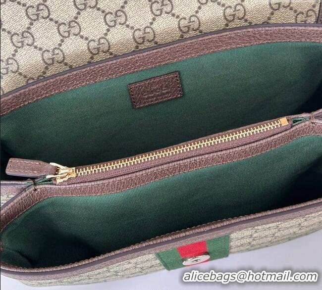 New Design Gucci Ophidia GG Canvas medium top handle bag 836842 Brown 2025
