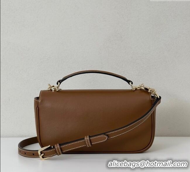 Buy Discount Gucci Horsebit 1955 Leather Small Top Handle Bag 815206 Brown 2025