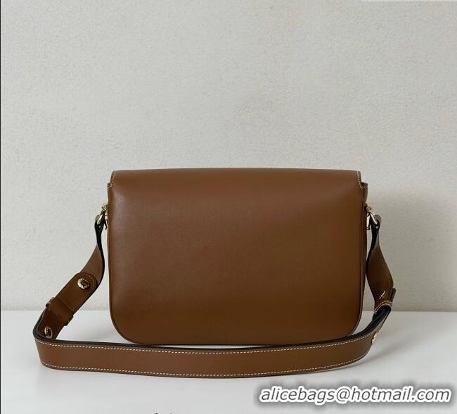 Original Cheap Gucci Horsebit 1955 Leather Soft Small Shoulder Bag 815178 Brown 2025
