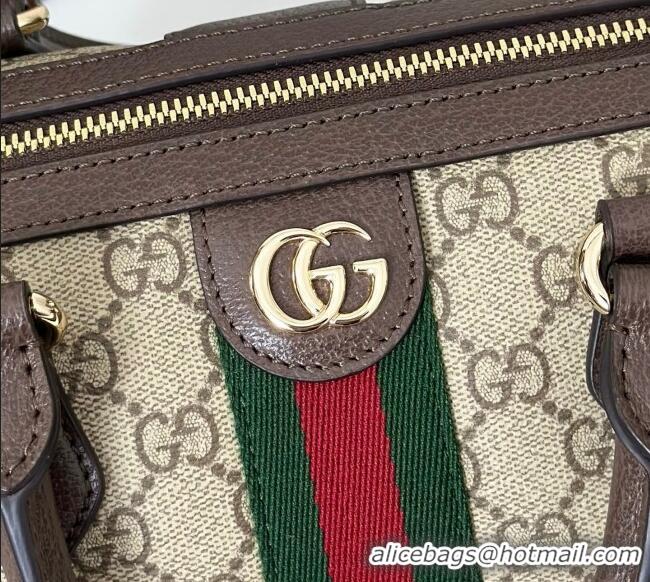 Best Quality Gucci Ophidia GG Canvas Medium Boston Bag 836825 Brown 2025