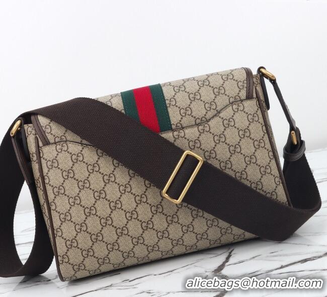 Inexpensive Gucci Mens Ophidia GG Canvas Medium messenger crossbody bag 834467 2025