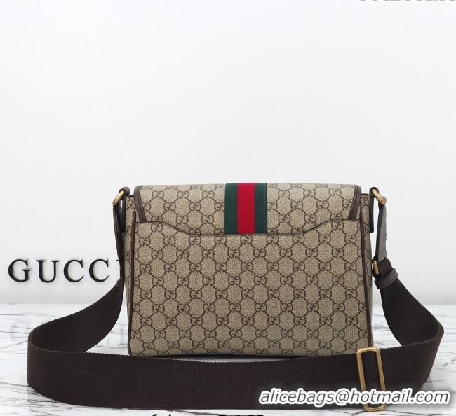 Inexpensive Gucci Mens Ophidia GG Canvas Medium messenger crossbody bag 834467 2025