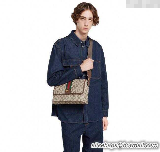 Inexpensive Gucci Mens Ophidia GG Canvas Medium messenger crossbody bag 834467 2025