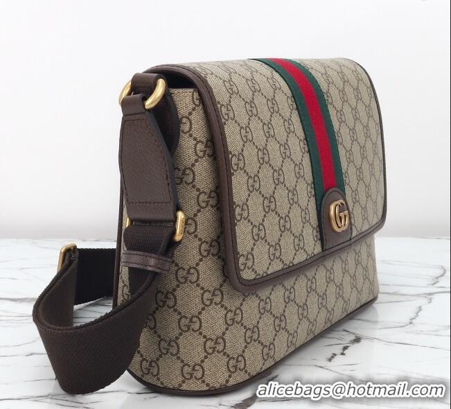 Inexpensive Gucci Mens Ophidia GG Canvas Medium messenger crossbody bag 834467 2025