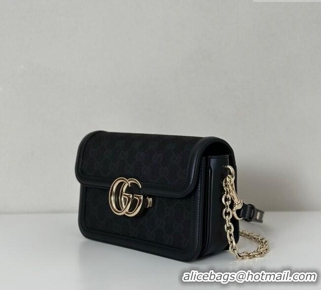 Classic Specials Gucci Go GG Canvas shoulder bag 826761 Black 2025