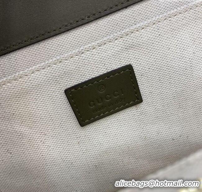 Top Quality Gucci Go Suede small shoulder bag 826761 Forest Green 2025