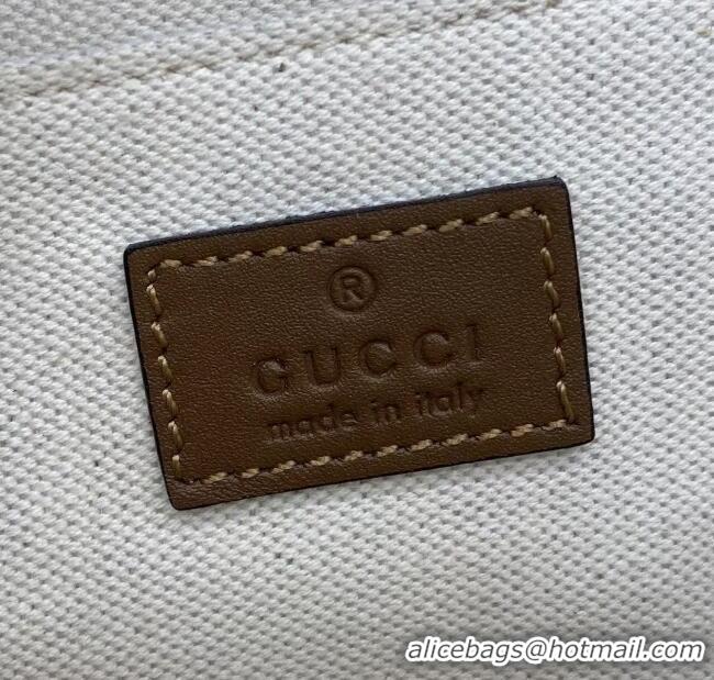 Top Quality Gucci Go Suede small shoulder bag 826761 Brown 2025