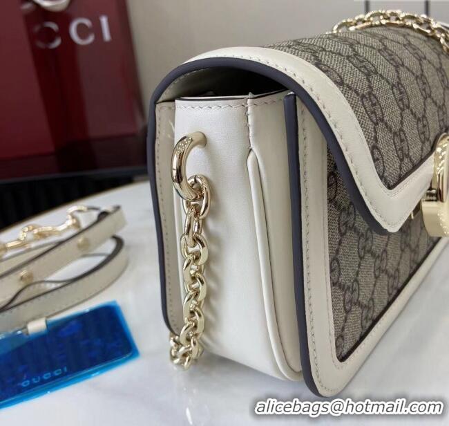 Trendy Design Gucci Go GG Canvas small shoulder bag 826761 Beige/White 2025
