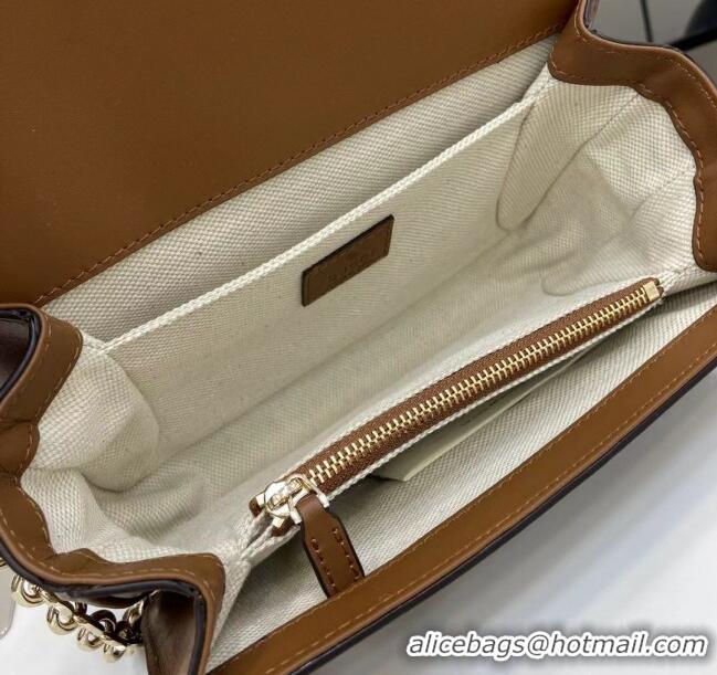 Market Sells Gucci Go GG Canvas small shoulder bag 826761 Camel 2025