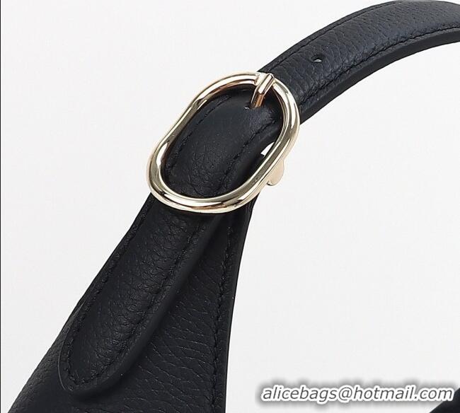 Best Price Gucci Jackie 1961 Leather large crossbody bag 810229 Black 2025