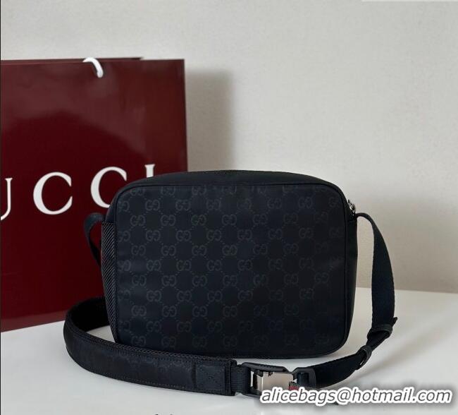 Top Design Gucci Mens Nexus small messengers crossbody bag 834475 Black 2025