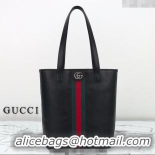 Affordable Price Gucci Ophidia Leather medium tote bag 834465 Black 2025