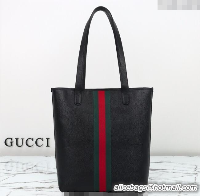 Affordable Price Gucci Ophidia Leather medium tote bag 834465 Black 2025