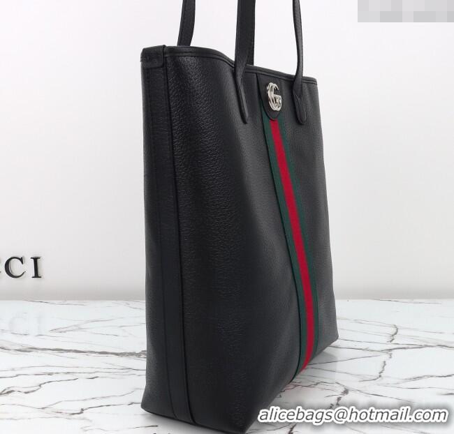Affordable Price Gucci Ophidia Leather medium tote bag 834465 Black 2025