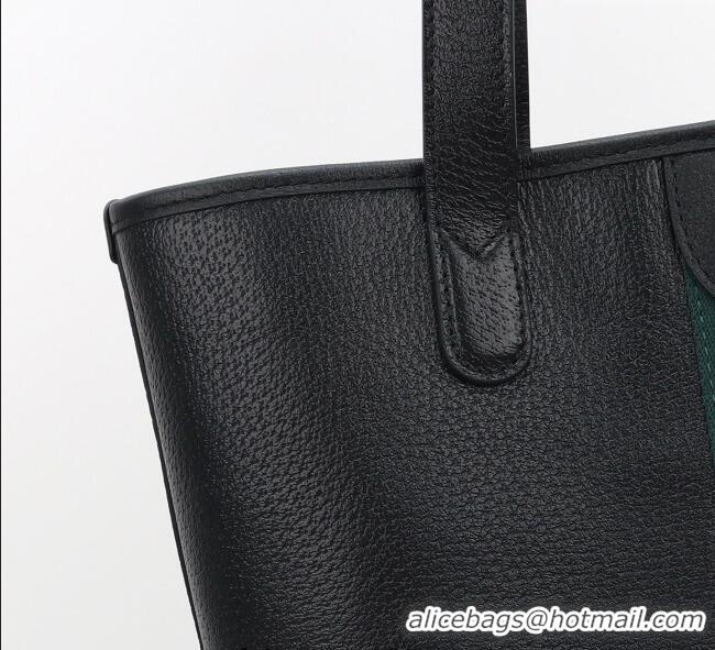 Affordable Price Gucci Ophidia Leather medium tote bag 834465 Black 2025