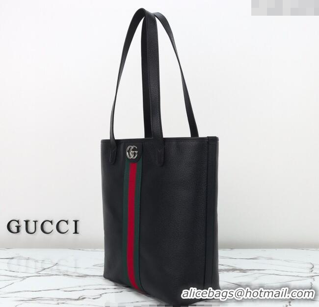 Affordable Price Gucci Ophidia Leather medium tote bag 834465 Black 2025