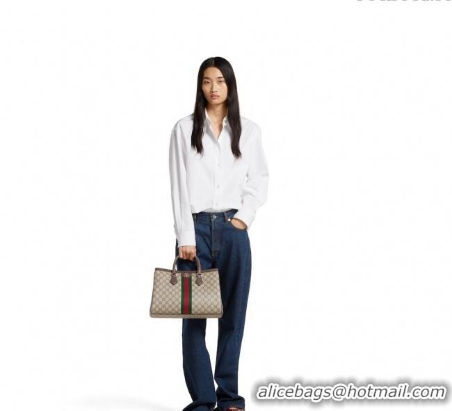 Low Cost Gucci Ophidia GG Canvas medium tote bag 836839 2025