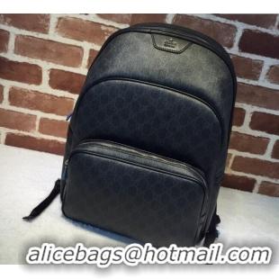 Famous Brand Gucci Mens GG Canvas Backpack bag 322069 Black 2025